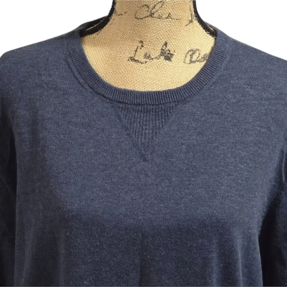 Under Armour Active Cozy Blue‎ Crewneck Sweater Men's Size XL